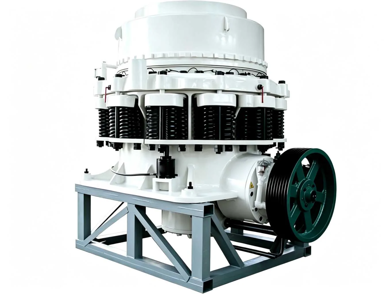 SMS high-efficiency spring cone crusher photo 2