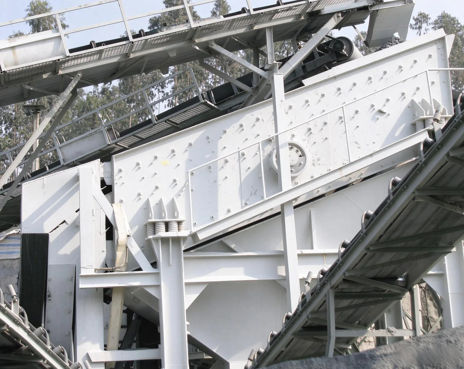 Circular Vibrating Screen on site 2
