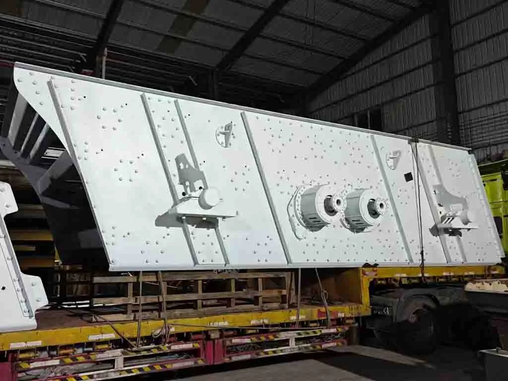Circular Vibrating Screen on site 5